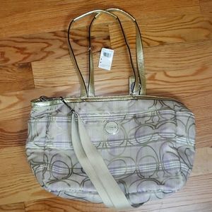 Coach 'diaper bag'